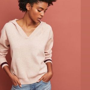 Anthropologie MOTH Pink Hoodie